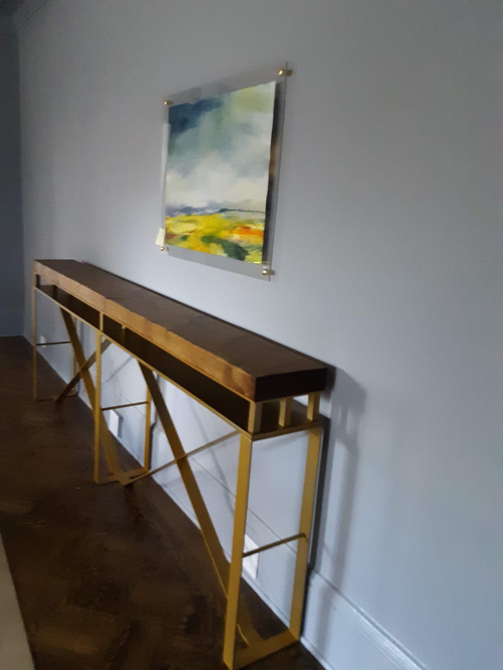 Side Table in Dark Room