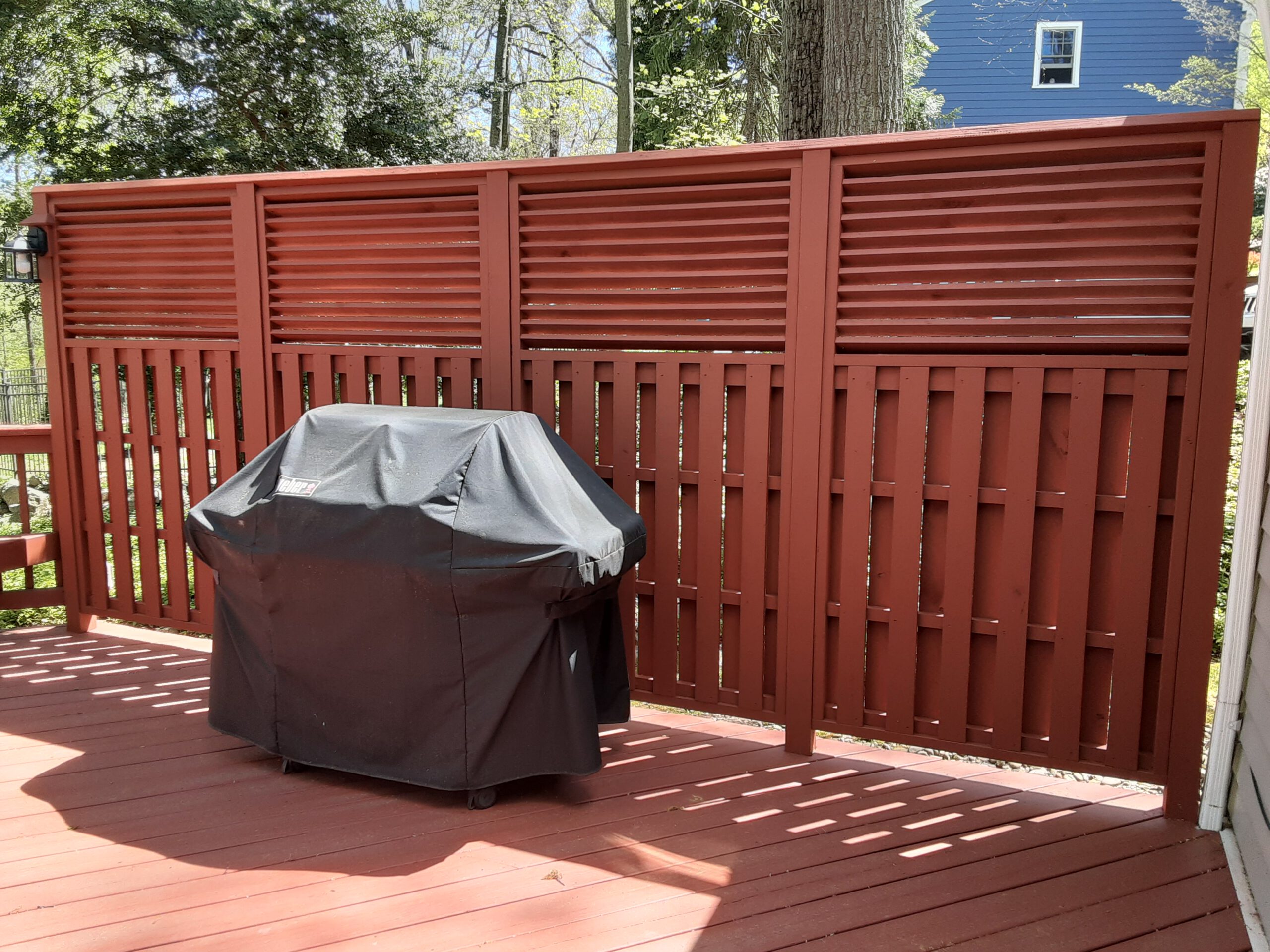 Porch with Grill
