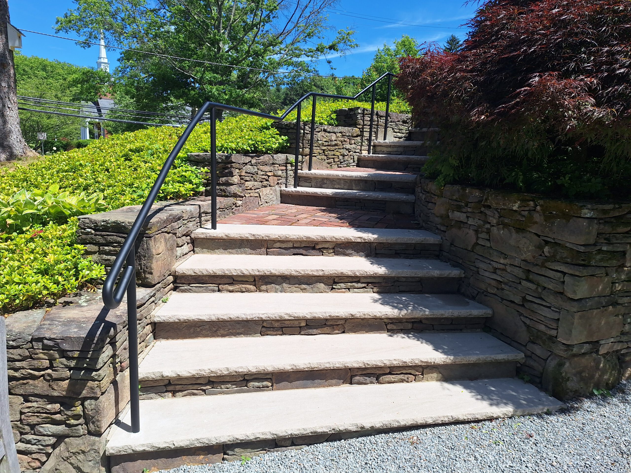 Garden Stairway Railing
