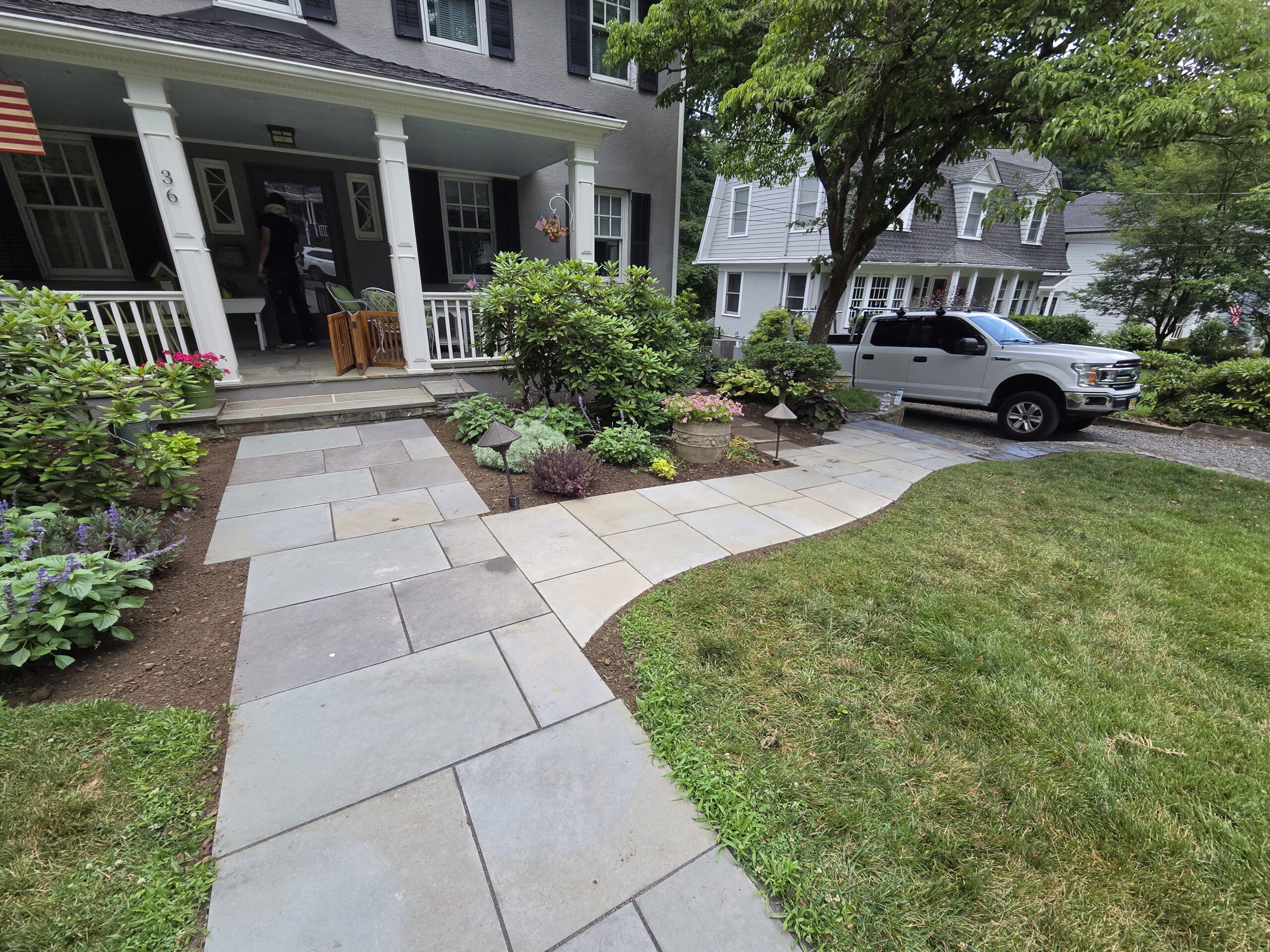 Walkway to Porch